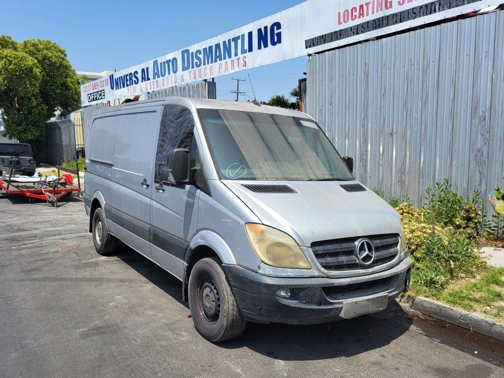 Mercedes Sprinter van at our dismantling yard